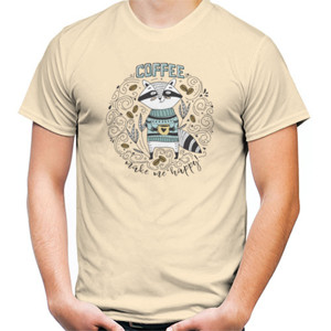 Kaos Coffee Make me Happy