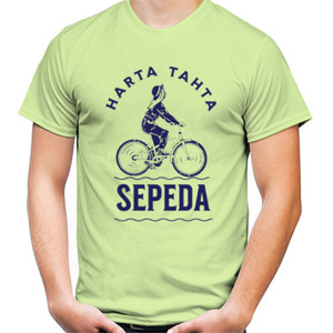 Kaos Harta Tahta Sepeda Santai