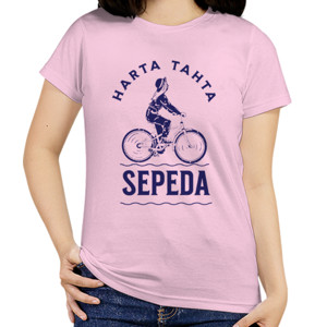 Kaos Harta Tahta Sepeda Santai