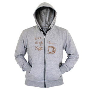 Hoodie Zipper Kalem Bro Dipikir Karo Ngopi