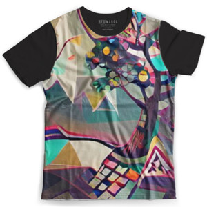 Kaos Fullprint Pohon abstrak