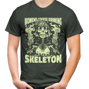 Kaos woman drinking coffee  