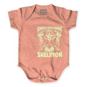 Baby Jumper woman drinking coffee