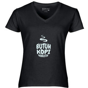 Kaos Butuh Kopi Robusta