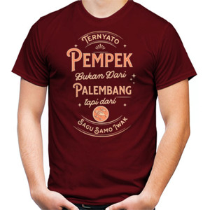 Kaos Pempek Bukan Dari Palembang 