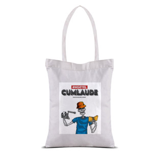 Tas Tote Totebag kanvas mahasiswa kuliah #Ngeyelcumlaude