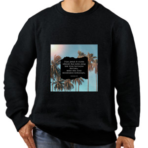 Jaket Sweater  Pria Jatuh & Cinta