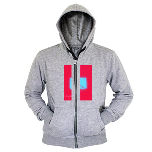 Hoodie Zipper Silhouette 3