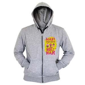 Hoodie Zipper Cupcakes Not War