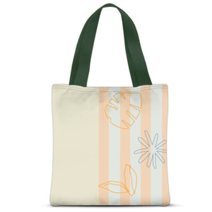 Tas Tote Fullprint lines