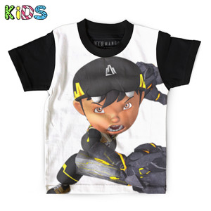 Kaos Anak Full-Print Kaos Anak boboiboy galaxy 4