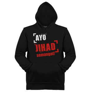Jaket Hoodie Design Ayo Jihad