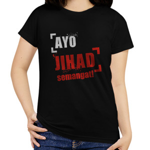 Kaos Design Ayo Jihad