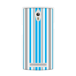 Stripe Blue White Casing HP