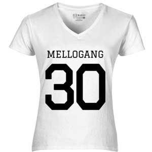 Kaos Kaos Mellogang Putih