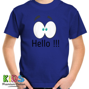 Kaos kaos biru keren
