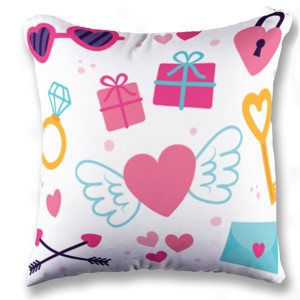 Bantal Cute Love Element