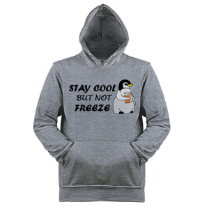 Jaket Hoodie Pinguin Cool