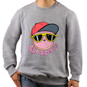 Jaket Sweater Bronut