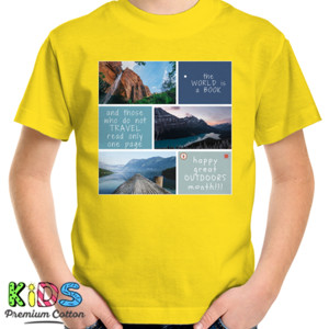 Kaos Tshirt The World is a Book