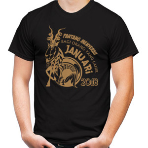 Kaos JANUARI PANTANG MENYERAH