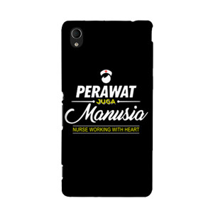 PERAWAT JUGA MANUSIA BLACK Casing HP