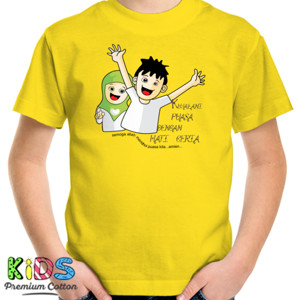 Kaos Kujalani puasa dengan ceria