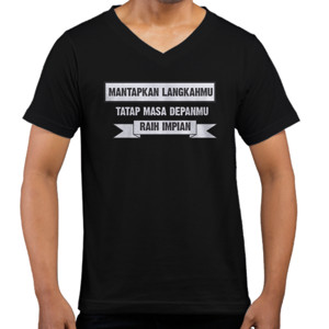 Kaos  KAOS V NECK MASA DEPAN