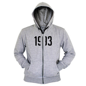 Hoodie Zipper Kaos 1993 (SB82Q)