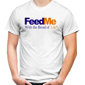 Kaos Kaos Parodi Logo FedEx - FeedMe (SB8EM)