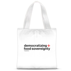 Tas Tote Fullprint democratizing food sovereignty