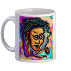 Mug Impresionism face painting