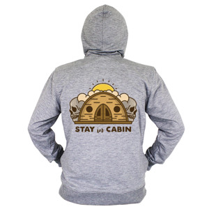 Hoodie Zipper Stay in Cabin