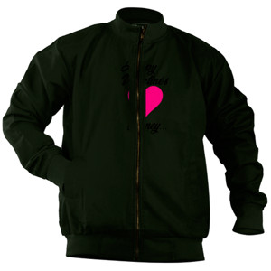 Jaket Bomber Happy Valentine's honey...