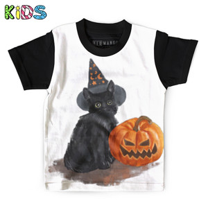 Kaos Anak Full-Print DISTRO Collection G_BLACK FOREVER