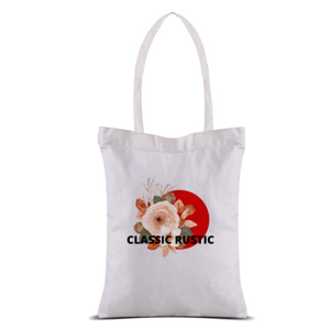 Tas Tote totebag flower watercolor
