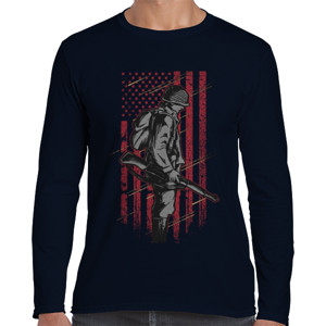 Kaos Sweater Pria - Alone Army