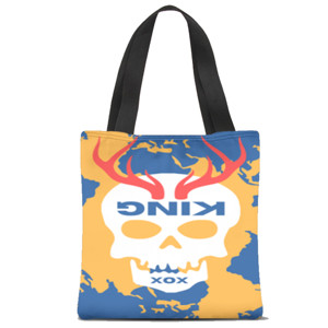 Tas Tote Fullprint The King XOX