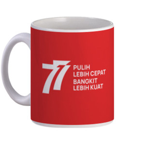 Mug HUT RI Penghubung antar Bangsa
