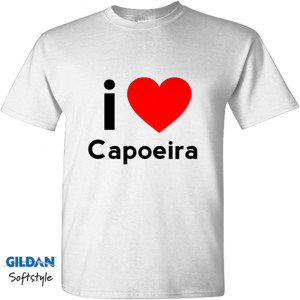 Kaos i love capoeira