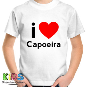 Kaos i love capoeira