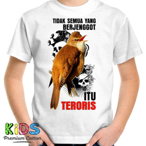 Kaos Burung Cucak Ijo