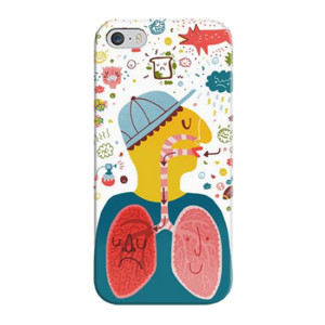 Medical Koas Kedokteran (respirasi, paru, pulmo) Casing HP