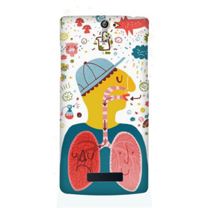 Medical Koas Kedokteran (respirasi, paru, pulmo) Casing HP