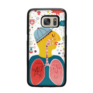 Medical Koas Kedokteran (respirasi, paru, pulmo) Casing HP