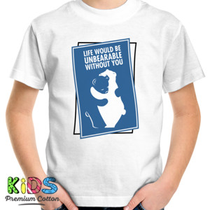 Kaos Kaos Life Unbearable Without You Putih