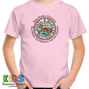 Kaos Kaos T-Shirt - Militum Xpisti Non Nobis Domine