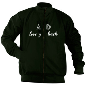 Jaket Bomber Quotes Tshirt