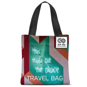 Tas Tote Fullprint Travel Bag