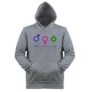 Jaket Hoodie Man Woman Geek
